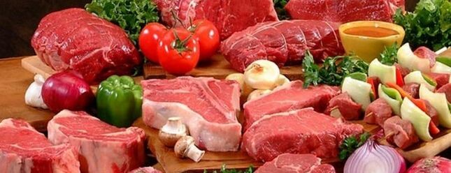 Kött är en afrodisiakumprodukt som perfekt ökar styrkan